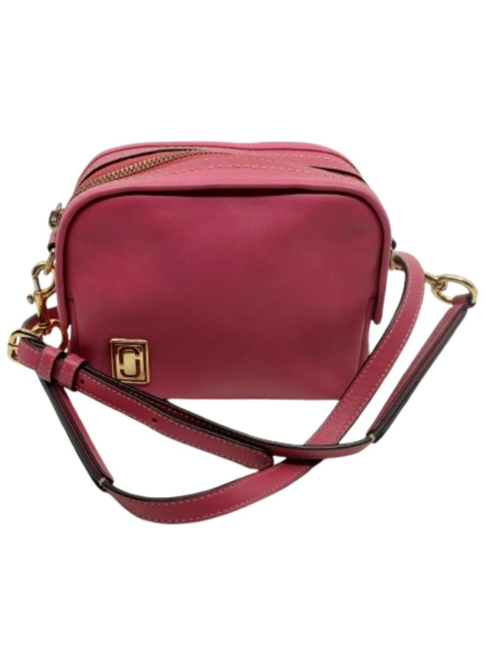 MARC JACOBS~The MIni Squeeze~PINK LEATHER SMALL CROSSBODY BAG